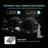 Barra de Luces LED Láser Modular Enlazable de 42 Pulgadas para Techo, para Bronco, 4Runner, Tundra, Can-Am Maverick X3, Polaris RZR, 4X4