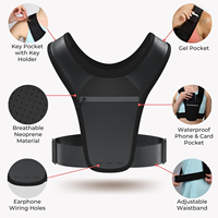 Vente Flash : Sac de Sport Personnalisé en Néoprène Réfléchissant, Écologique et Imperméable pour Cyclisme, Course, Randonnée, Escalade, Ski et Jogging