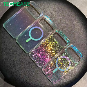 Étui magnétique personnalisé avec logo brillant pour Google Pixel 10 Pro XL, transparent, antichoc, avec bordure, vente en gros, fabricant de housses de téléphone - Product Image 6