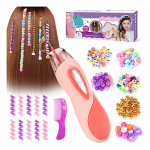 Kit de perles pour tresses de cheveux DIY pour filles de 6 à 12 ans, ensemble d'<span class=keywords><strong>accessoires</strong></span> de cheveux tendance, fabrication de <span class=keywords><strong>bijoux</strong></span> pour enfants, tresses, cadeaux d'anniversaire - Product Image 1