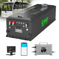Batterie LiFePO4 de remplacement pour batteries au plomb 96V, 100Ah, 200Ah, 300Ah, légère, pour voiture de tourisme et voiturette de golf