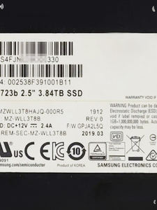 สำหรับซัมซุง PM1723b 3.84T U.2 NVMe SSD Enterprise ฮาร์ดไดรฟ์ - Product Image 3