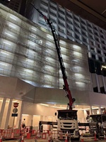 Grue hydraulique haute capacité 5 étages SPK23500D 5,7T – Équipement de levage de charges pour grands projets d'ingénierie civile