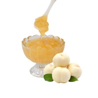 HENGZHI Witte Perzik Vloeibare Fruitstroop Concentraat Jamstroop Pot Fruitthee Bubble Tea Merkketen Winkel Ingrediënten Benodigdheden