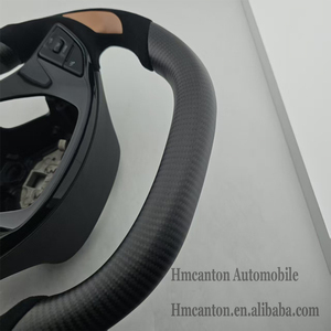 Volant de direction en Alcantara carbone mat à prix de gros pour Chevrolet Camaro - Product Image 5