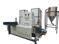 Granulateur d'extraction de granulés de plastique à vis simple, refroidissement par air, prix usine