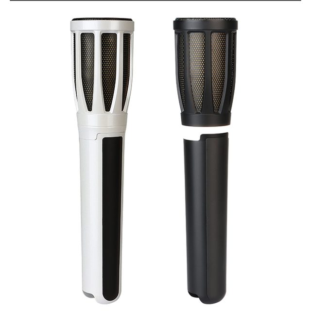 Wholesale Multifunctional Tube Condenser Microphone Portable Wired USB Noise Cancelling XLR Metal Construction Sound Card