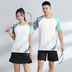 T-shirt de sport unisexe léger en polyester pour la course, le badminton et le tennis, idéal pour l'extérieur et le quotidien - Product Image 5