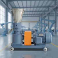 Machine à granuler le bois, machine à fabriquer des granulés de sciure de bois à partir de biomasse, pour l'alimentation animale, machine de traitement des aliments pour animaux