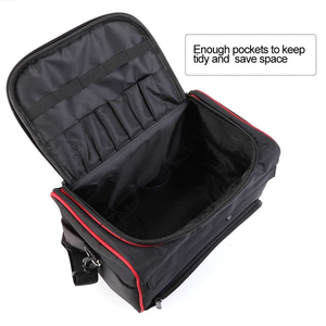 Wholesale Beauty Salon Multifunctional Canvas Tool <b>Bag</b> Crossbody Style Zipper <b>Waterproof</b> Handheld Makeup Tattoo <b>Bag</b> Barber <b>Bag</b> - Product Image 5