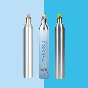 Gıda sınıfı co2 soda akışı teneke kutu cylinder60l co2 karbonatör