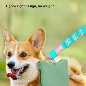 Bol pliable double pour chien en silicone durable avec logo personnalisé, pour nourriture et eau, idéal pour les voyages - Product Image 3