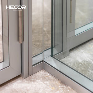 Profilés en aluminium commerciaux modernes personnalisés Isolation acoustique Cloisons murales en <span class=keywords><strong>verre</strong></span> dépoli portable sans cadre pour le bureau - Product Image 5