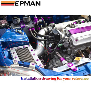 EPMAN - Juego de 8 tornillos para matrícula y guardabarros, ajuste universal para coches JDM, EP-DP01S - Product Image 6