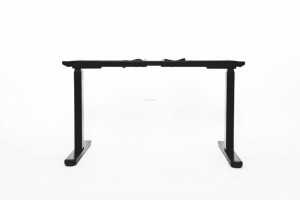 Bureau de jeu réglable en hauteur à double moteur Timotion à bas prix, tables élévatrices noires, bureau de direction - Product Image 6