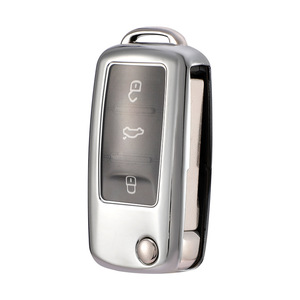 สำหรับโฟล์คสวาเก้น โบรา ซาจิตาร์ ลาวิดา เจตต้า พาสสาท โปโล ทิกวน กอล์ฟ ปลอกกุญแจรถ, ปลอกกุญแจรีโมทรถยนต์, ปลอกกุญแจรีโมทรถยนต์ - Product Image 2