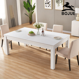 Mesa de Billar de Lujo Fusion Convertible en Mesa de Comedor de 7 Pies Moderna, Pizarra de Hule y Cojines de MDF con PVC para Deportes de Interior y Hogar - Product Image 6