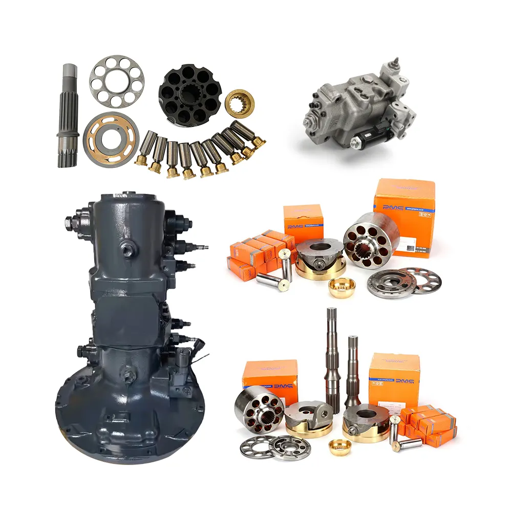 Pompe hydraulique principale pour pièces hydrauliques jcb pompe principale pompe à engrenages moteur oscillant bloc-cylindres piston assy pour excavatrice