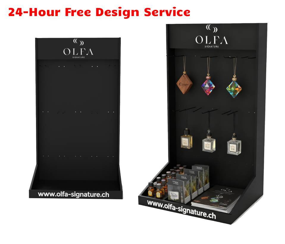 Customized Countertop PVC Fragrance Display Rack for Perfumes & Aromatherapy Easy to Assemble for Boutiques & Retail Stores — view 3