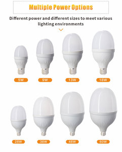 สอบถามสําหรับ <span class=keywords><strong>canya</strong></span> ฟรีตัวอย่าง 50w 60w E27 สกรูฐาน T ประเภท Bombillo หลอดไฟ LED พร้อมไดรเวอร์ IC สําหรับบ้าน - Product Image 5