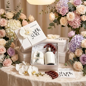 Coffret cadeau personnalisé Lunaire <span class=keywords><strong>pour</strong></span> mariage avec logo sur mesure, cadeau de remerciement de luxe <span class=keywords><strong>pour</strong></span> les invités de mariage, la fête prénuptiale et les fêtes - Product Image 2