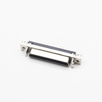 Vente directe usine – Connecteur femelle SCSI droit, hauteur 5,7 mm, positions 14p, 20p, 26p, 36p, 50p pour carte PCB