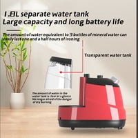 Défroisseur Vapeur Électrique Vertical Portable pour Vêtements, Chauffage Rapide, Fer à Repasser à Main, Usage Domestique, 2000W