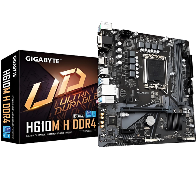 New Intel H610M GAMING Micro-ATX Desktop Motherboard 12th-14th Gen CPUs 64GB Double Channel DDR4 SATA Integrated LGA 1700 VGA