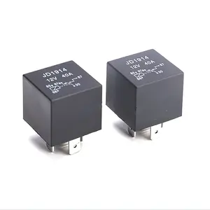 5 Pin 5 Wire Automotive Relay Socket DC 12V 12 Volt 40A AMP 12V-C JD1914 For Car Truck Car Relay Auto Relay