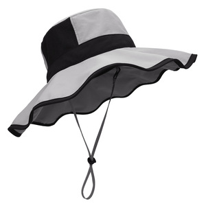 Wide Brim Bucket Hat Upf50+ Breathable Sun Protection For Outdoor Beach Use Adult Unisex - Product Image 5