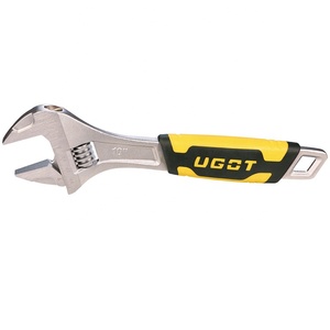Llave inglesa ajustable con mango de vinilo, llave inglesa con mango de color opcional - Product Image 4