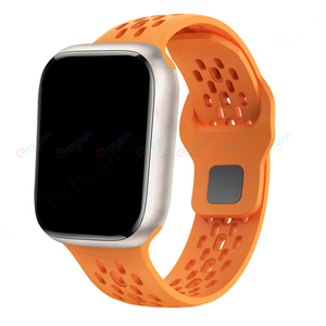 HUanlong สายนาฬิกา Apple ULTRA 2, สายนาฬิกาซิลิโคนนิ่มระบายอากาศได้ดีขนาด44/45/49มม. สำหรับ Apple ULTRA 2 1 Series 7 8 9 10 SE iWatch 11 - Product Image 3