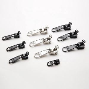 SBS 10 de haute qualité #   Tiroir à glissière à <span class=keywords><strong>double</strong></span> trou non verrouillable pour sacs en nylon, tentes, valises à roulettes, en métal - Product Image 6