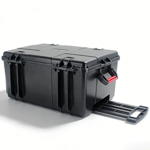 OEM ODM IP67 XL Grande taille Personnalisé EVA Mousse à l'intérieur Boîtier rigide en plastique ABS Outils Équipement Valise de transport avec chariot et roues - Product Image 3