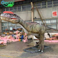 Modèles de dinosaures animatroniques de grande taille sur mesure pour parcs d'attractions, salles de jeux publiques, jardins et centres commerciaux