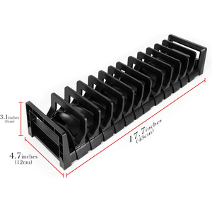 Newly Kitchen Sink Caddy PP Plastic Standing Non-Folding Single Tier Flexible Design Dish <b>Plate</b> Drying <b>Rack</b> - Product Image 2
