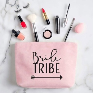 Bolsa de maquillaje bonita personalizada bolsa de maquillaje Rosa bolsa de maquillaje cosmético - Product Image 3