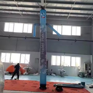 Échantillon gratuit Logo géant personnalisé Air Sky Dancer Carton vagues Tube imprimé homme publicité <span class=keywords><strong>gonflable</strong></span> en gros de grossistes - Product Image 2
