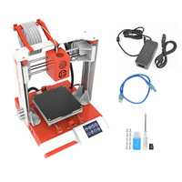 Printer 3D K6 Plus Mini Desktop Industrial Baru Kecepatan Tinggi 100*100*100mm Meja Panas Cetak Senyap USB Kartu TF Nozzle Filamen PLA