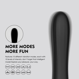 WINYI Venta caliente bala vibrador 10 frecuencias recargable impermeable silicona adulto juguete fabricante venta al por mayor pequeño vibrador - Product Image 2