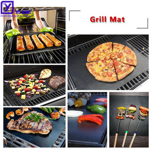 Chịu nhiệt độ cao PTFE sợi thủy tinh không dính BBQ nướng Thảm lò lót cho Bếp cảm ứng - Product Image 3