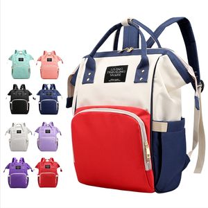 Zaino per Pannolini Leggero in Poliestere Impermeabile Pronto per la Spedizione, Borsa Organizer di Grande Capacità per Viaggi, per Mamma e Papà - Product Image 1