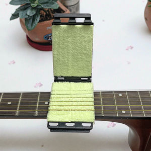 Nettoyeur de cordes pour guitare acoustique, électrique, violon, basse, ukulélé – Accessoire d'entretien et de décapage de la rouille pour instruments de <span class=keywords><strong>musique</strong></span> - Product Image 1