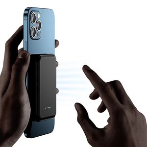 Logo personalizzato 5000mah magnetico senza fili power bank <span class=keywords><strong>mini</strong></span> tascabile caricabatteria portatile powerbank per <span class=keywords><strong>apple</strong></span> 12 13 - Product Image 2