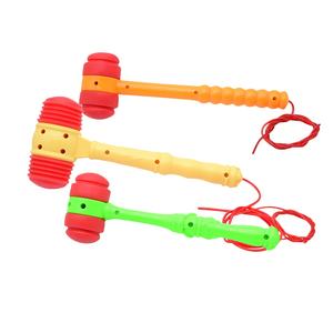 Whack-a-mole Hammer Toy Knock and <span class=keywords><strong>Hit</strong></span> the Mole Hammer <span class=keywords><strong>Smash</strong></span> the Mouse Palo de plástico con cabeza suave Jingle Hammer Accesorios - Product Image 1