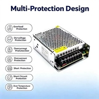 Fuente de Alimentación Conmutada OEM de Fábrica 100W 24V 4A, Adaptador de Corriente Industrial AC200-240V a DC24V para Luces LED y Equipos de Seguridad