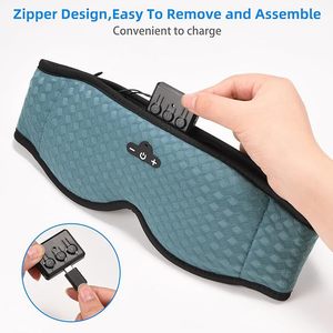 Máscara de Ojos Inalámbrica 3D con Bluetooth 5.3, Correa Elástica, Material de Algodón, Sonido Estéreo Binaural, Máscara de Dormir con Bloqueo de Luz, Directo de Fábrica - Product Image 2