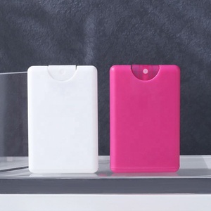 2026 New Style Credit Card Pocket Size Perfume <b>Mist</b> Flat Spray <b>Bottle</b> for Hand Sanitizer - Product Image 2