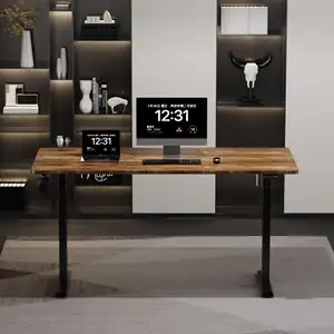 NBHY Table électrique pour bureau à domicile, réglable en hauteur, cadre de bureau pour ordinateur