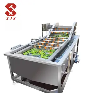 OEM Commercial Custom Bubble Vegetable and Fruit Washing Machine for Various Food Processing Industries